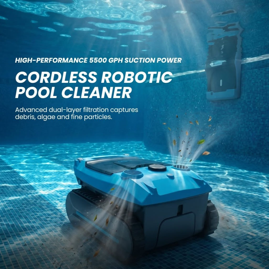 M6 Pro Smart Pool Cleaner with Dock