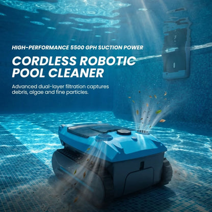 M6 Pro Smart Pool Cleaner with Dock