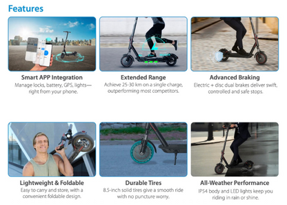 X3 350W Electric Scooter